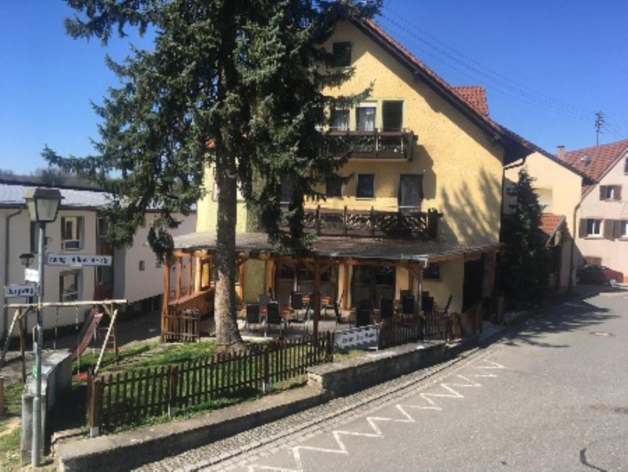Landgasthof zur Krone Krautheim Exterior foto